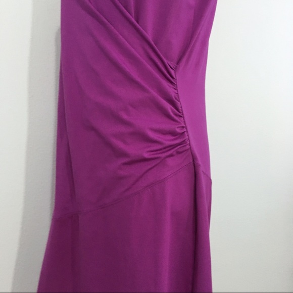 Athleta Nectar Faux Wrap Dress Purple Small Tall - Picture 9 of 15